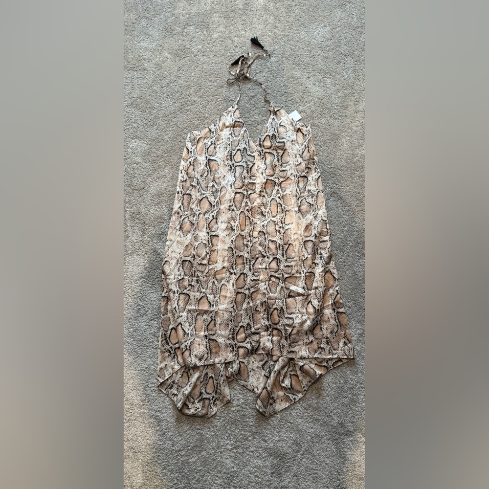 Snake Pattern Dress